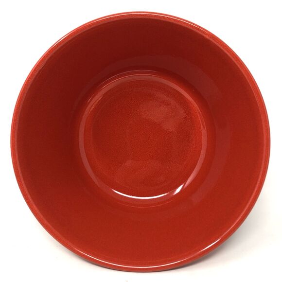 Waechtersbach Red Christmas Tree Serving Bowl Western Germany 9" Round Vegetable - Picture 5 of 9